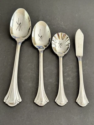 Wallace RESPLENDENCE Cuchara Cuchara de Azúcar Maestro Cuchillo de Mantequilla (4) Foto 1 de 4