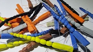 Realistic Foam Segmented Detached Bodies - Mayfly - Hopper - Daddies etc - Picture 1 of 8