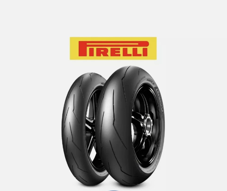 Coppia Gomme Pirelli Diablo Supercorsa V2 SC2 120/70-17+180/60-17 V2 SC1 - Immagine 1 di 1