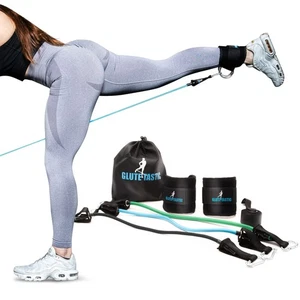 Glute-Tastic - Ankle Kickback Strap with Resistance Bands for Butt & Hip Exer... - Foto 1 di 7