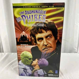 The Abominable Dr.Phibes:12" Collector Figure/Vincent Price his 100th film, NIB - Picture 1 of 6