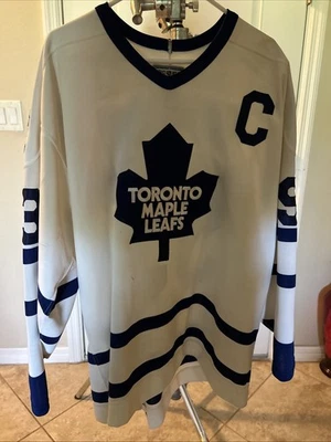 Vintage NHL CCM Doug Gilmour #93, Toronto Maple Leafs, Hockey Jersey, Size 52 - Image 1 of 4