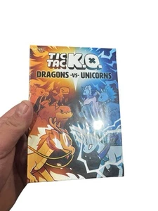 💥NEW/SEALED - Tic Tac KO: Dragons vs Unicorns Board Game 🔥 - Picture 1 of 3