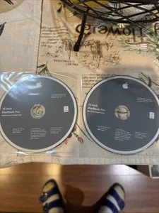 Macbook Recovery Install OS X 10.6.3 DVD & Applications DVD OEM Used Disc - Picture 1 of 16
