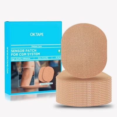 Parches adhesivos OK TAPE para MEDTRONIC Guardian y otros sensores, impermeables y S Foto 1 de 4