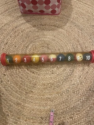 TOMY Ball Tube 10 Balls - Image 1 of 4