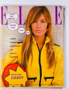 Francoise Hardy GILBERT CESBRON 60s POP ART Elle France magazine October 5 1967 - Picture 1 of 1
