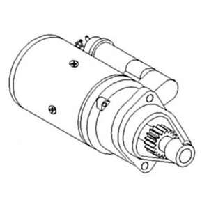 1G772-63012 Starter Fits Kubota M105 M108 M108SH M6800S M8200 M9000 ++ Tractors - Picture 1 of 5