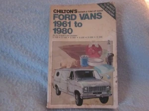 FORD VAN 1961 TO 1980 CHILTON'S REPAIR MANUAL - Picture 1 of 4