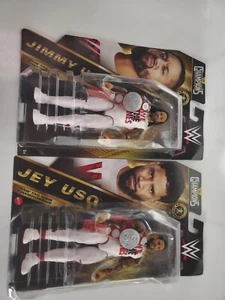 Wwe Wrestling Jey And Jimmy USO Action Figures New Yeet New Royal Rumble - Picture 1 of 2