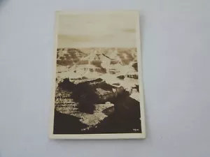 Foto real del Gran Cañón Arizona AZ FL RPPC 1936 - Imagen 1 de 2