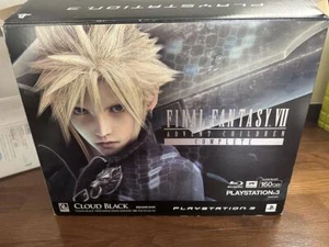 PS3 Konsole FF7 Advent Children Bundle Limited Edition 160GB Cloud Black - Bild 1 von 9