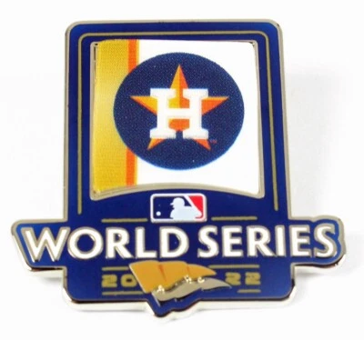 Коллекционная булавка 2022 MLB World Series Houston Astros официальная - Изображение 1 из 2