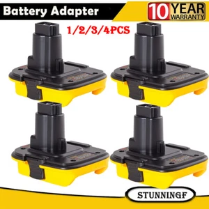 1/2/4Pk Battery Adapter For Dewalt 18V To 20V MAX DCA1820 Li-ion Tools Converter - Bild 1 von 12