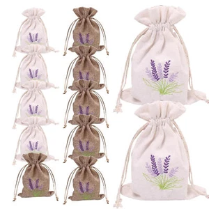 12x Sachets Empty Lavender Bags Empty Sachet Bags Potpourri Bags Fragrance Bags - Picture 1 of 12