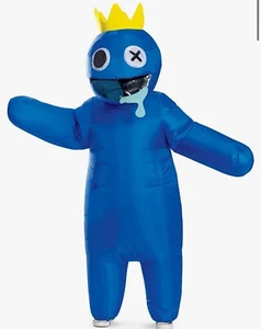 Rainbow Friends Blue Inflatable Child Costume NEW - Picture 1 of 4