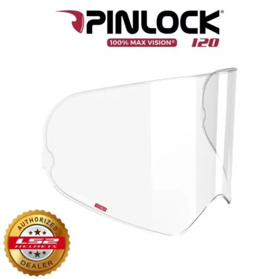 LS2 Pinlock 120 Max Vision Antibeschlag Einsatz Linse für FF807 Dragon Helm Visier