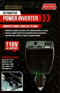 Grease Monkey DC to AC power inverter - Picture 1 of 1