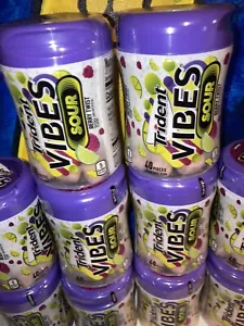 Trident VIBES X 10 bottles Berry Twist Sour Sugar free Just for Collectors 🎁👍 - Picture 1 of 5