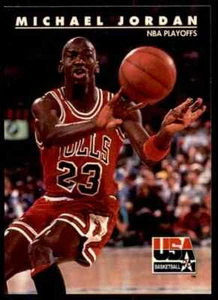 1992-93 Skybox USA Playoffs Michael Jordan Bulls #42 *Noles2148 Cs 10=Fs - Picture 1 of 2