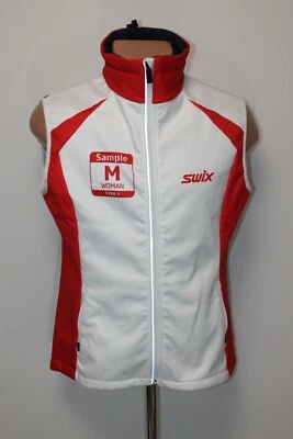 Chaleco Swix Star X SoftShell FP Mujer Esquí Polar Chaleco Blanco Rojo Adultos Talla M Foto 1 de 4
