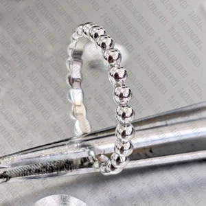 14k White Gold Plated Round Plain Unique Eternity Engagement Wedding Band Ring - Picture 1 of 11