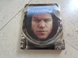 THE MARTIAN *rare*MM excl. LENTICULAR magnet Blu-ray & 3D SteelBook MATT DAMON 2 - Picture 1 of 12