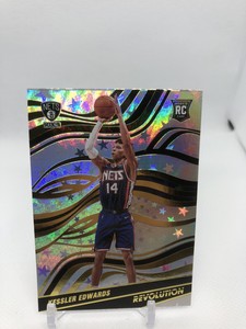 2021-22 Panini Revolution Kessler Edwards Astro Rookie #144! Brooklyn Nets!