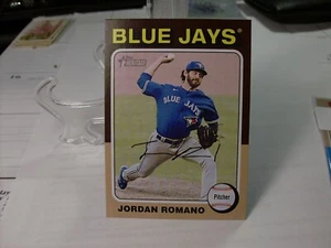 2024 Topps Heritage  #392 - Jordan Romano - Toronto Blue Jays  24-170 - Picture 1 of 2