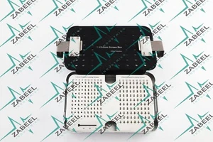 1.5mm, 2.0mm Cortical & Locking Screws Box, Rack, Sterilization Case Almunium ZI - Picture 1 of 8