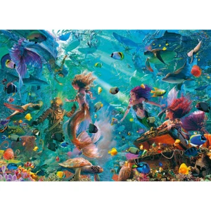 9000 Piece Ravensburger Kingdom underwater Jigsaw Puzzle Play Toy Family - Picture 1 of 2