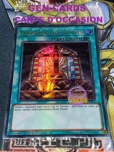 Carte Yu Gi Oh OFFRANDE AUX DAMNES LART-FR017 SCELLEE SEALED - Picture 1 of 1