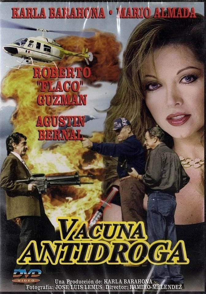 VACUNA ANTIDROGA, KARLA BARAHONA, MARIO ALMADA, ROBERTO GUZMAN, AGUSTIN BERNAL - Image 1 of 1