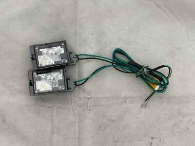 14-19 Dodge Durango License Plate Lamp (Both Sides) With Harness 68370520AA OEM - Image 1 of 4
