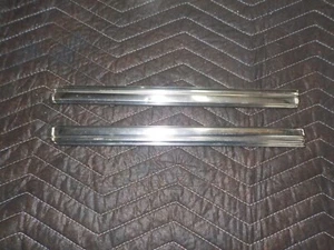 1946-48 Mercury Hood Side Trim Chrome Molding Ornament Stainless Spear - Picture 1 of 8