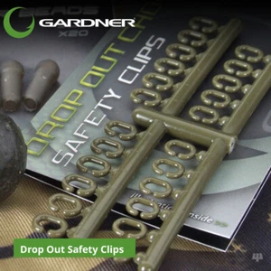 Gardner Tackle Drop Out Chod Safety Clips - Carp Tench Bream Coarse Fishing - Picture 1 of 1