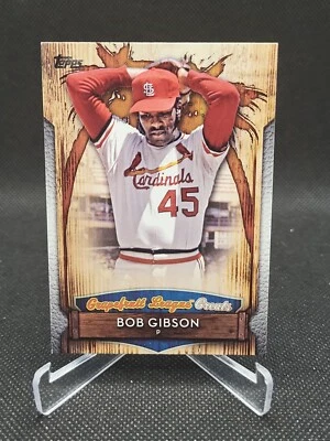 2019 Topps Series 1 #GLG-10 Bob Gibson GRAPEFRUIT LEAGUE GREATS INSERT- Fresh - Image 1 of 2