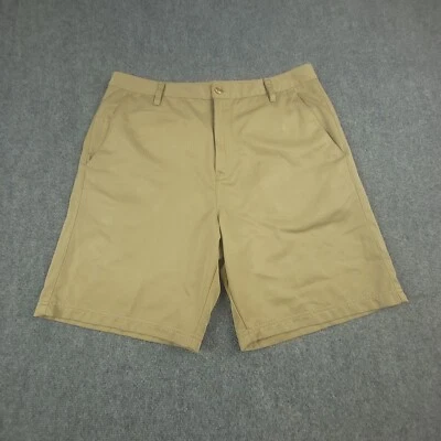 Pantalones cortos de golf deportivos FILA para hombre talla 36 caqui frente plano chinos Foto 1 de 4