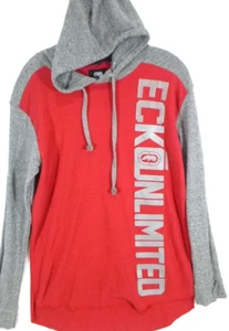 Ecko Unltd. Mens/Teens Long Sleeve Thermal Shirt w/Hood-Medium Slim-Red-Casual - Picture 1 of 7