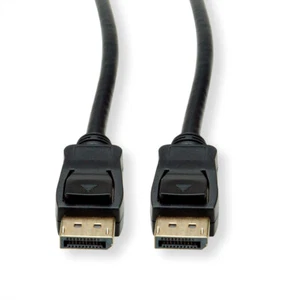DisplayPort Kabel, v1.4, DP Stecker - Stecker, schwarz, 3 m - Bild 1 von 4
