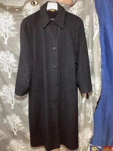 Burberrys schwarzer Mantel 100% Wolle Damen. - Bild 1 von 13