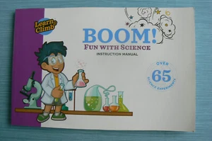 Learn & Climb Instruction Manual for BOOM! Fun with Science, over 65 experiments - Picture 1 of 10
