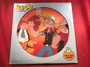 I1-30 POPEYE THE SAILOR MAN - PICTURE DISC - SEALED - 1982 - 4 STORIES - RECORD - Imagen 1 de 2