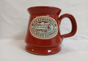Taza de cerámica Deneen Featherbed Railroad Company bonita, California 2011 - NUEVA - Imagen 1 de 11
