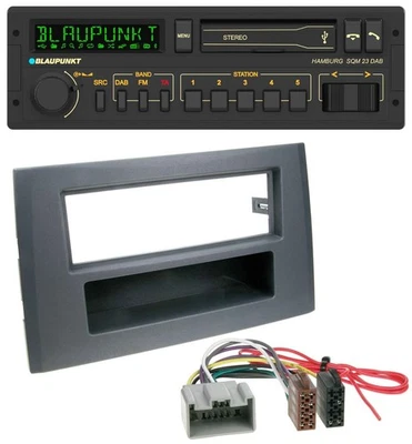 Blaupunkt USB DAB Bluetooth MP3 Autoradio für Volvo XC90 (14 Pin, 2002-2014) - Bild 1 von 4