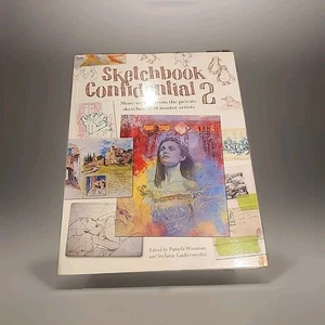 Sketchbook Confidential 2 Paperback P. Wissman - Picture 1 of 2
