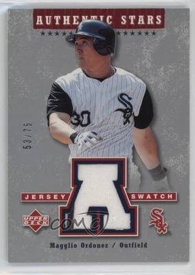 Camisetas Upper Deck Authentic Stars 2004 actualización/75 Magglio Ordóñez #AS-MO Foto 1 de 2