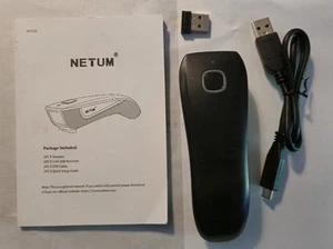 NETUM C750 Wireless Barcode Scanner Bluetooth USB 1D 2D QR Code Win osx android - Bild 1 von 2