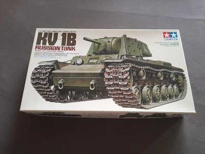TAMIYA 1:35  KV-1B RUSSIAN TANK MODEL 1940 35142 - Bild 1 von 2