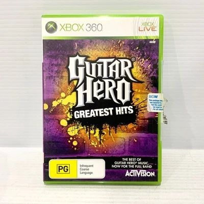 Guitar Hero Greatest Hits + Manual - Xbox 360 - Probado y funcionando - Envío gratuito Foto 1 de 4
